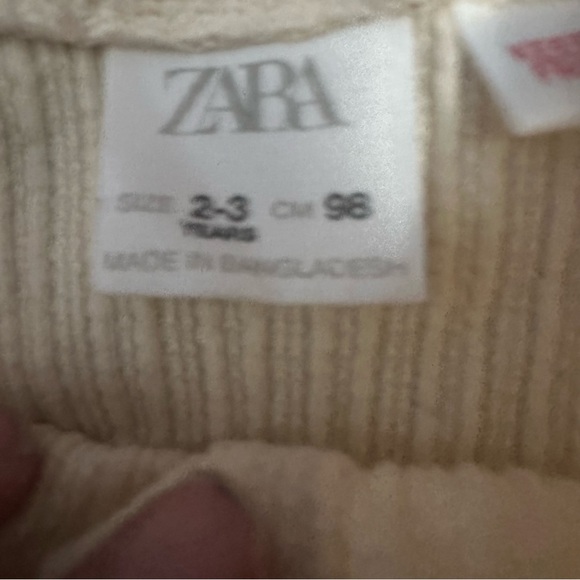 Zara Kids Beige Button-Front Camisole - Picture 3 of 3